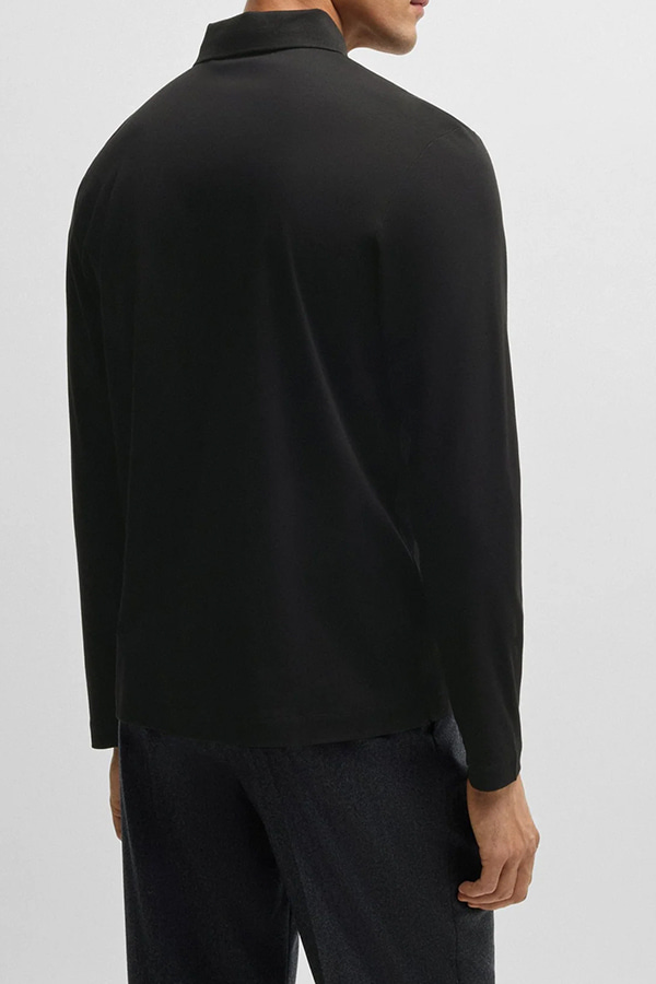 ΜΠΛΟΥΖΑ POLO BOSS - 002 ΜΑΥΡΟ